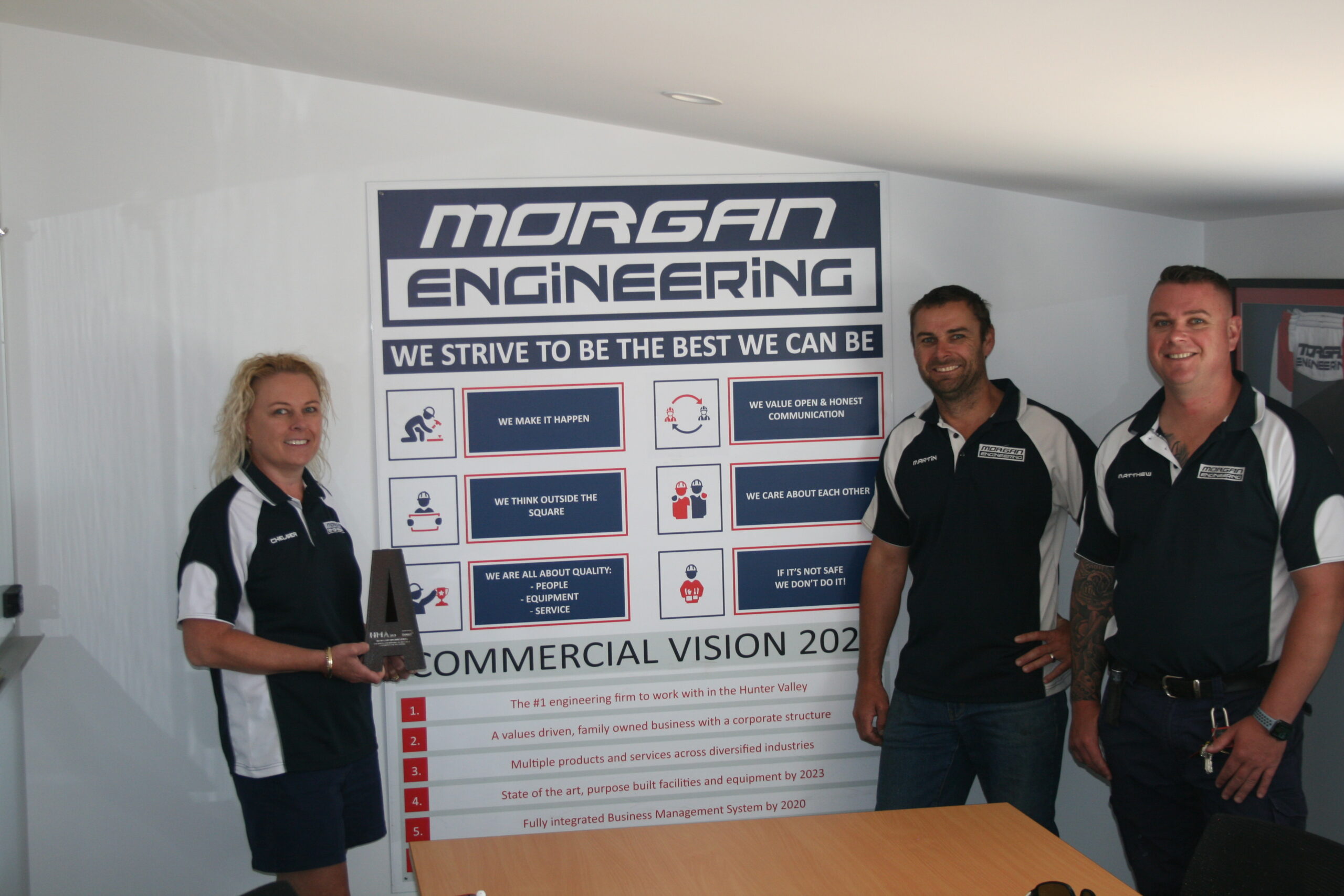 Awards celebrate Hunter manufacturing being made for the future